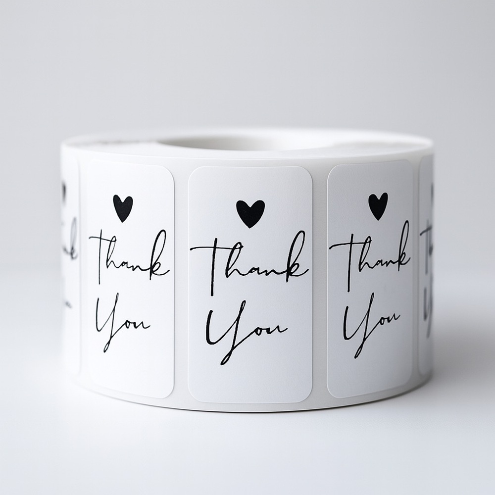 Pack of 100 stickers | Thank You roll for Poshmark | Shipping Supplies new - Picture 1 of 2